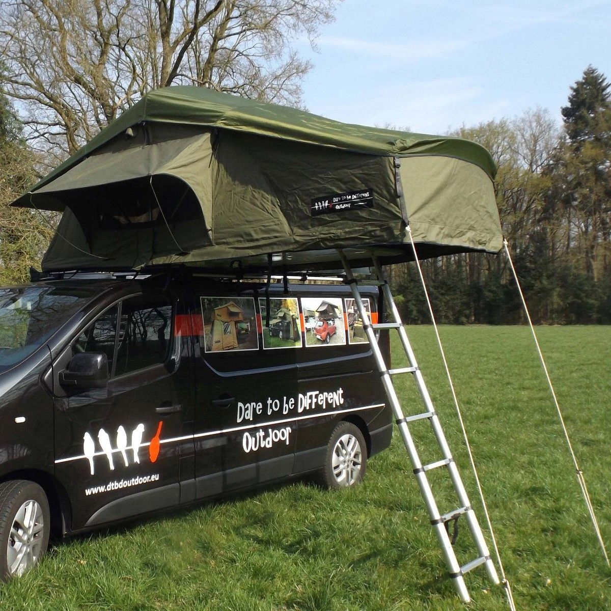 Dare To Be DifferentOutdoor 140L Daktent Olive 1 Dare To Be DifferentOutdoor 140L Daktent Olive