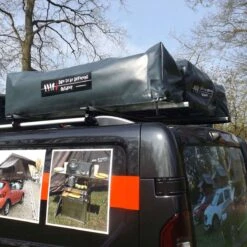 Dare To Be DifferentOutdoor 140L Daktent Olive 7 Dare To Be DifferentOutdoor 140L Daktent Olive -Buiten Kamperen Winkel 100122 300 04 2