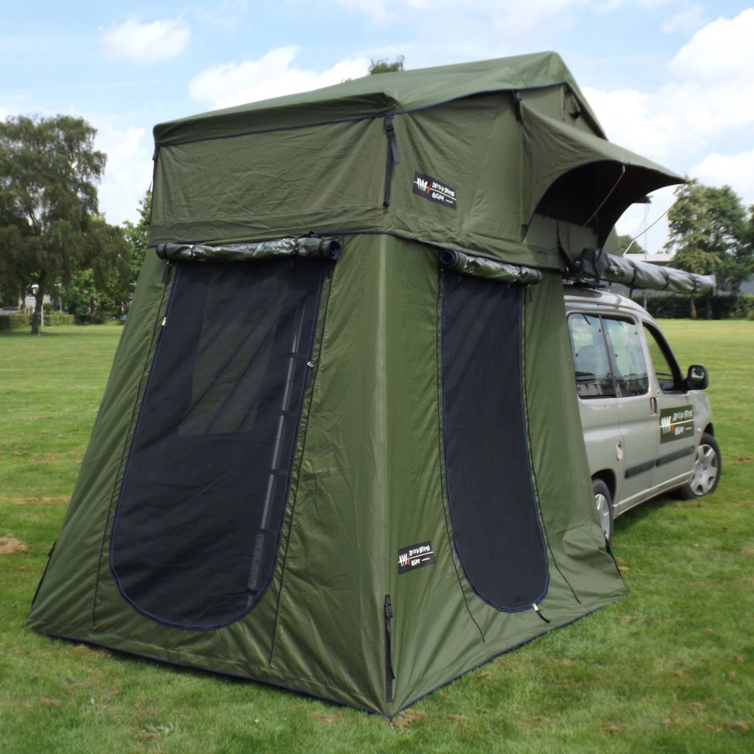 Dare To Be DifferentOutdoor 140L 170 Cm Ondertent Olive 2 Dare To Be DifferentOutdoor 140L 170 Cm Ondertent Olive - Afbeelding 2