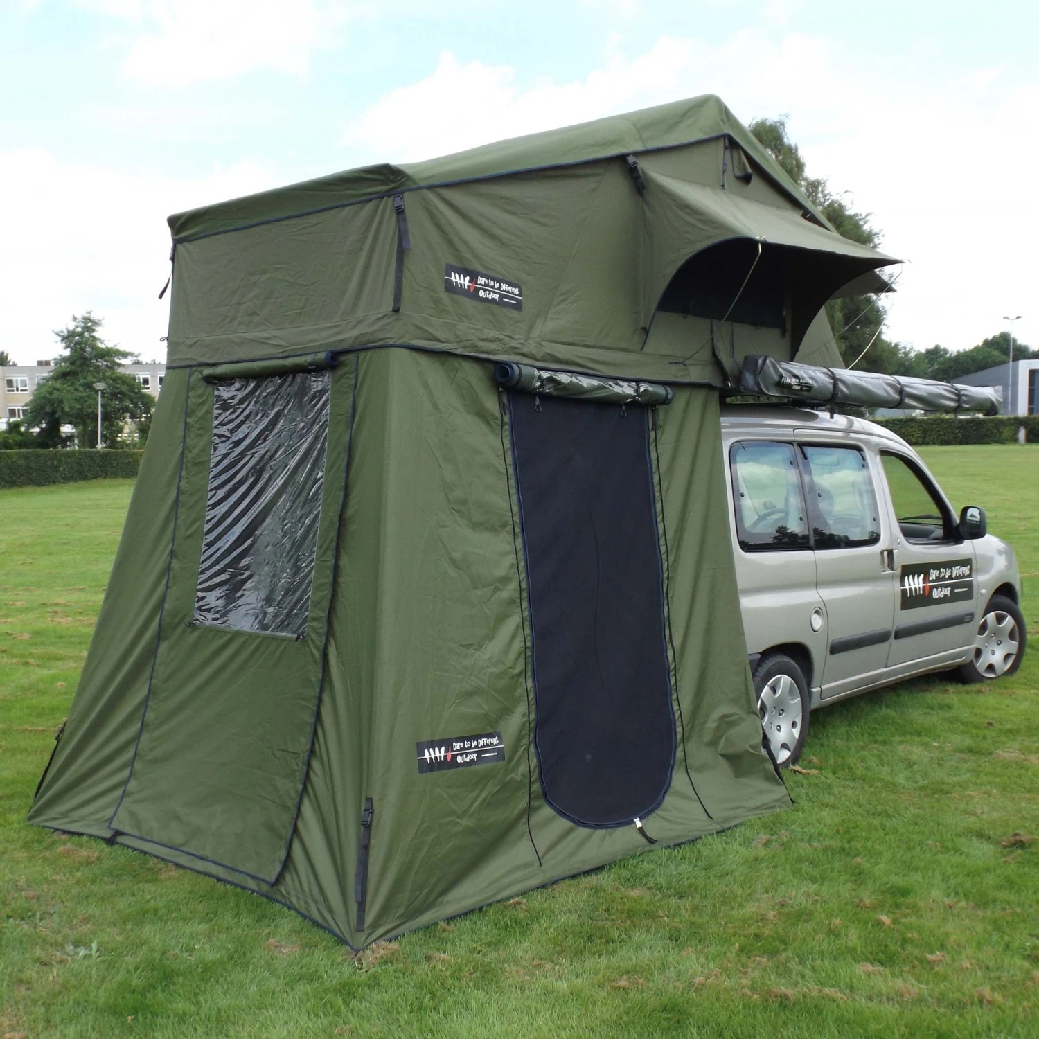 Dare To Be DifferentOutdoor 140L 170 Cm Ondertent Olive 3 Dare To Be DifferentOutdoor 140L 170 Cm Ondertent Olive - Afbeelding 3