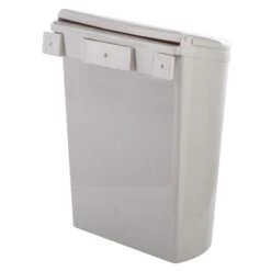 DWS Prullenbak Met Wandbevestiging 6 Liter Beige -Buiten Kamperen Winkel 105827 180 03 2