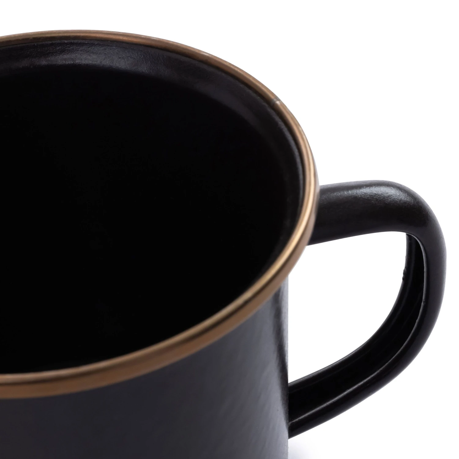 Barebones Emaille Mok 473 Ml Charcoal 2-pack 2 Barebones Emaille Mok 473 Ml Charcoal 2-pack - Afbeelding 2