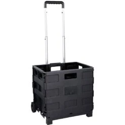 Kinzo Opvouwbare Krat Met Trolley