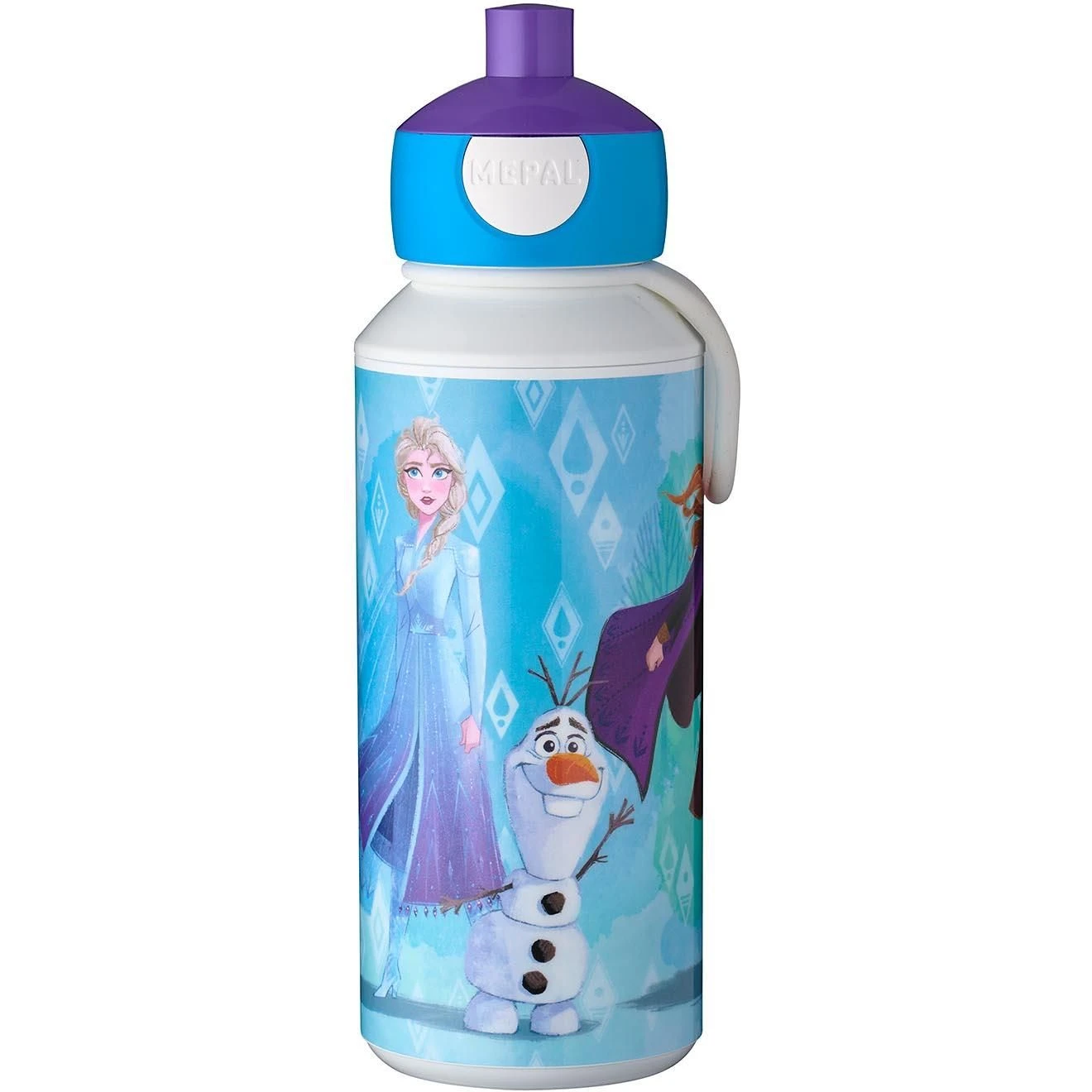 Mepal Pop-up Campus Drinkfles 400 Ml Frozen II 1 Mepal Pop-up Campus Drinkfles 400 Ml Frozen II
