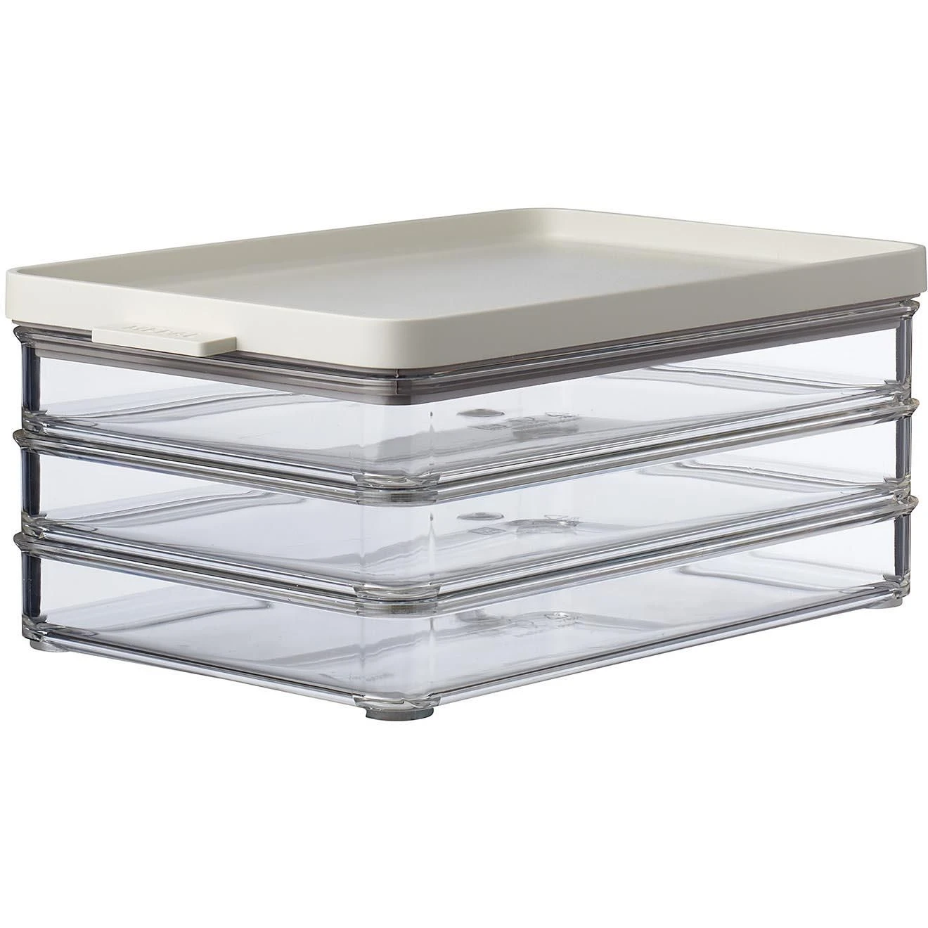 Mepal Omnia 3-laags Vleeswarendoos Nordic White 1 Mepal Omnia 3-laags Vleeswarendoos Nordic White