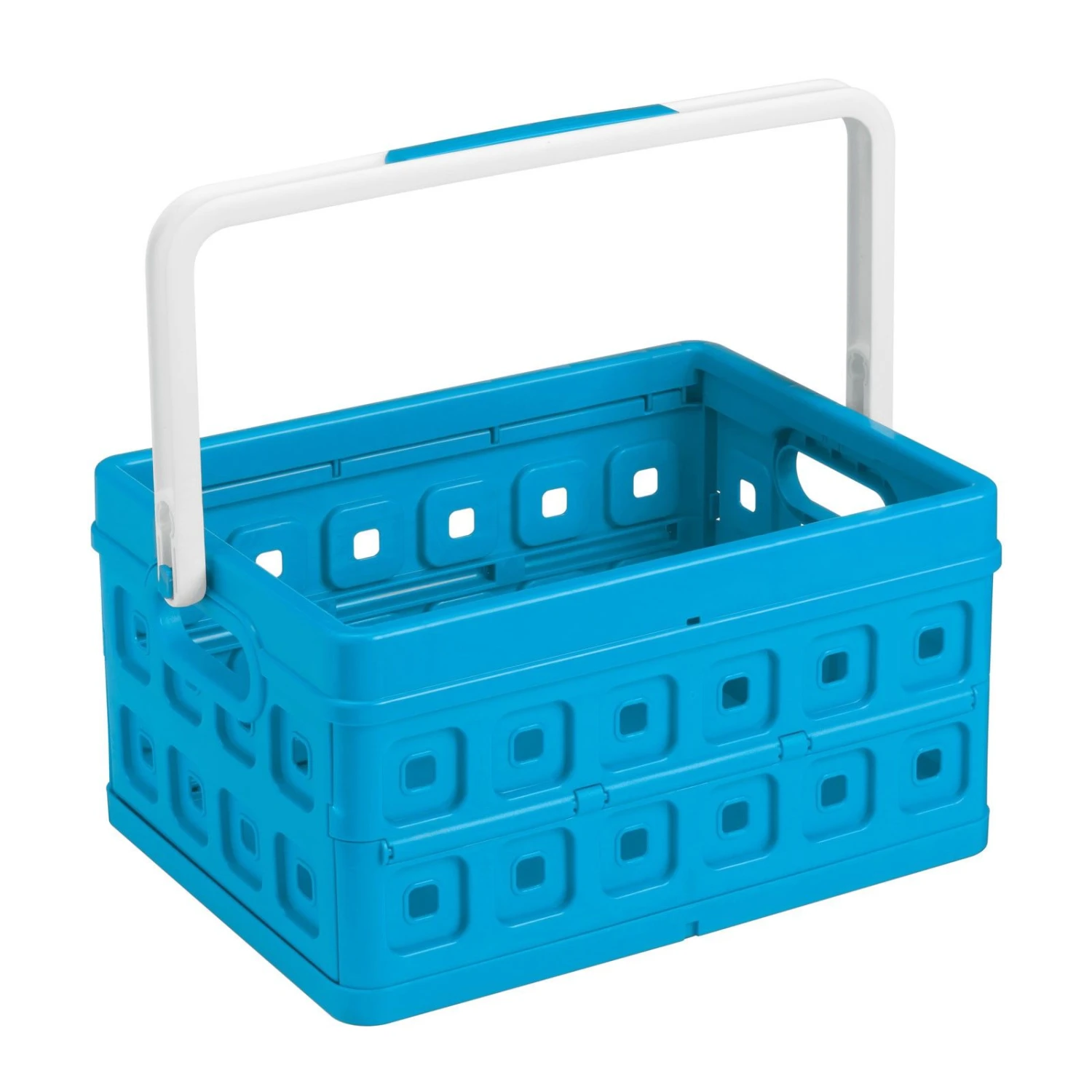 Sunware Square Folda Vouwkrat Met Handgreep 24 Liter Blauw 1 Sunware Square Folda Vouwkrat Met Handgreep 24 Liter Blauw