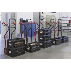 Sunware Square Heavy Duty Vouwkrat 45 Liter Zwart -Buiten Kamperen Winkel 108281 990 04 2 scaled