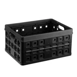 Sunware Square Vouwkrat 32 Liter Zwart