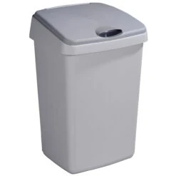 Sunware Delta Prullenbak 25L Met Klep Deksel Grijs
