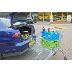 Sunware Square Vouwkrat Met Handgreep En Koeltas 32 Liter Blauw -Buiten Kamperen Winkel 108316 200 04 1