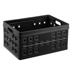 Sunware Square Vouwkrat 46 Liter Zwart