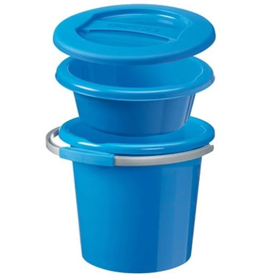 Sunware Water-line Emmer + Afwasteil 5 + 12 Liter Blauw 1 Sunware Water-line Emmer + Afwasteil 5 + 12 Liter Blauw