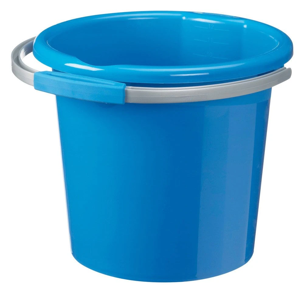 Sunware Water-line Emmer + Afwasteil 5 + 12 Liter Blauw 2 Sunware Water-line Emmer + Afwasteil 5 + 12 Liter Blauw - Afbeelding 2