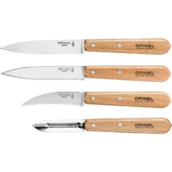 Opinel Olivier Keukenset Naturel 4-delig -Buiten Kamperen Winkel 108523 016 03 1 scaled