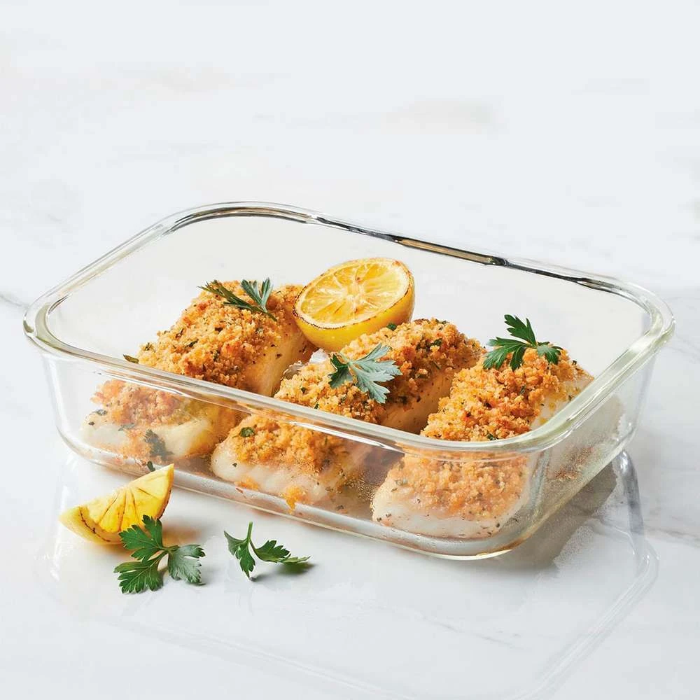 Lock & LockOvenschaal Met Deksel 1,6 Liter Glas 2 Lock & LockOvenschaal Met Deksel 1,6 Liter Glas - Afbeelding 2