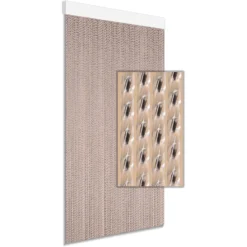 Degor Milan Vliegengordijn Zwart 195 X 60 Cm