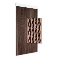 Degor Adia Vliegengordijn Zwart 195 X 60 Cm