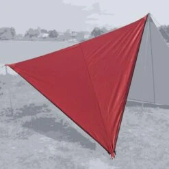 Bent Canvas Plain Set Tarp 250 X 250 X 250 Barbados Cherry