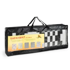 Safarica Safarimat Tenttapijt 270 X 200 Cross Black -Buiten Kamperen Winkel 111914 990 05 scaled