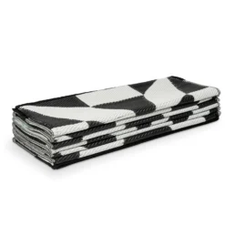 Safarica Safarimat Tenttapijt 270 X 200 Star Flower Black