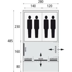 Bardani Spitfire 280 RSTC Tunneltent 2022 23 Bardani Spitfire 280 RSTC Tunneltent 2022 -Buiten Kamperen Winkel 112117 180 12 1