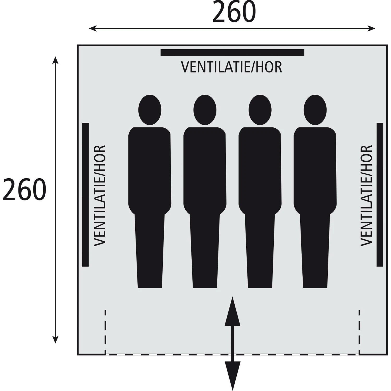 Safarica Sioux 260 Piramidetent 3 Safarica Sioux 260 Piramidetent - Afbeelding 3