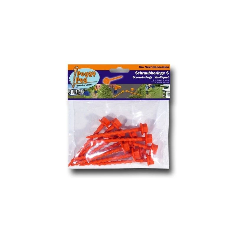 Peggy PegSchroefharing S Set Oranje 2 Peggy PegSchroefharing S Set Oranje - Afbeelding 2