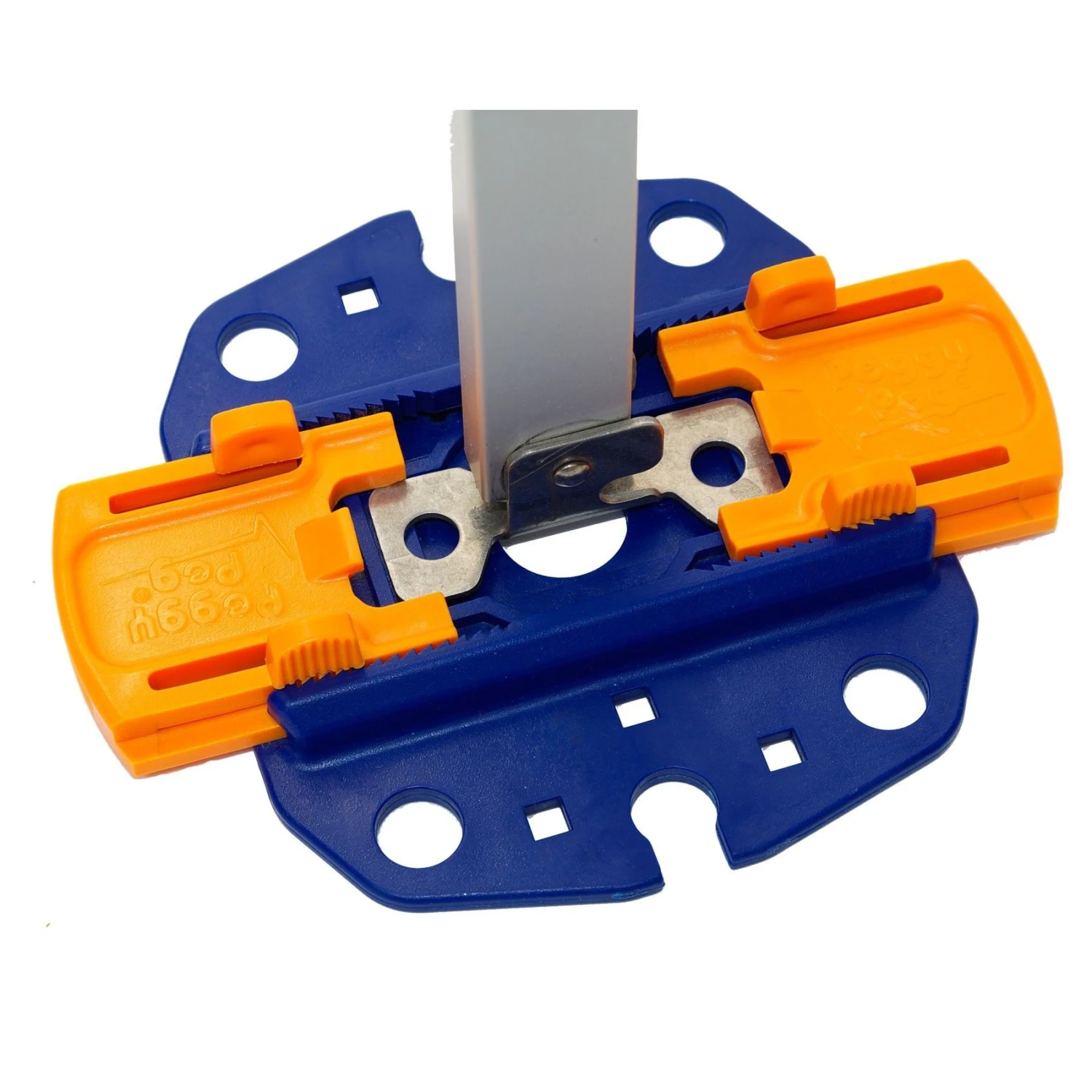 Peggy PegFix & Go Ankerplaat Oranje Blauw 2 Peggy PegFix & Go Ankerplaat Oranje Blauw - Afbeelding 2