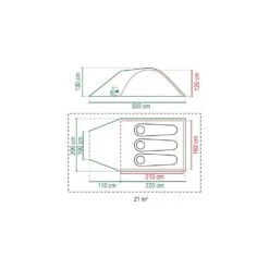 Coleman Kobuk Valley 3 Koepeltent -Buiten Kamperen Winkel 112324 300 03 1