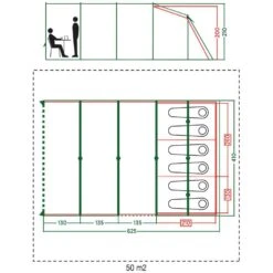 Coleman Aspen 6L Tunneltent -Buiten Kamperen Winkel 112336 200 04 1