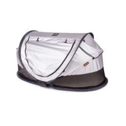 Deryan Travel Cot Peuter Luxe Campingbed Silver -Buiten Kamperen Winkel 112438 950 03