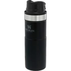 Stanley PMIClassic Trigger-Action Thermosbeker 470 Ml Matte Black Pebble