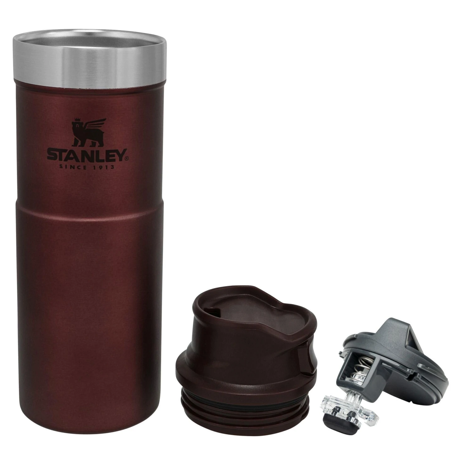 Stanley PMIClassic Trigger-Action Thermosbeker 470 Ml Wine 2 Stanley PMIClassic Trigger-Action Thermosbeker 470 Ml Wine - Afbeelding 2
