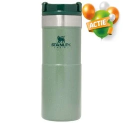 Stanley PMIThe NeverLeak Travel Thermosbeker 350 Mlhammertone Green