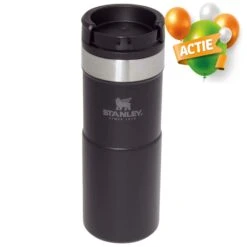 Stanley PMIThe NeverLeak Travel Thermosbeker 250 Ml Mattblack