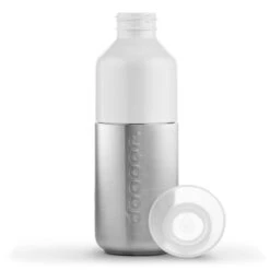 Dopper Steel Drinkfles 350 Ml Solid Steel -Buiten Kamperen Winkel 115795 950 03