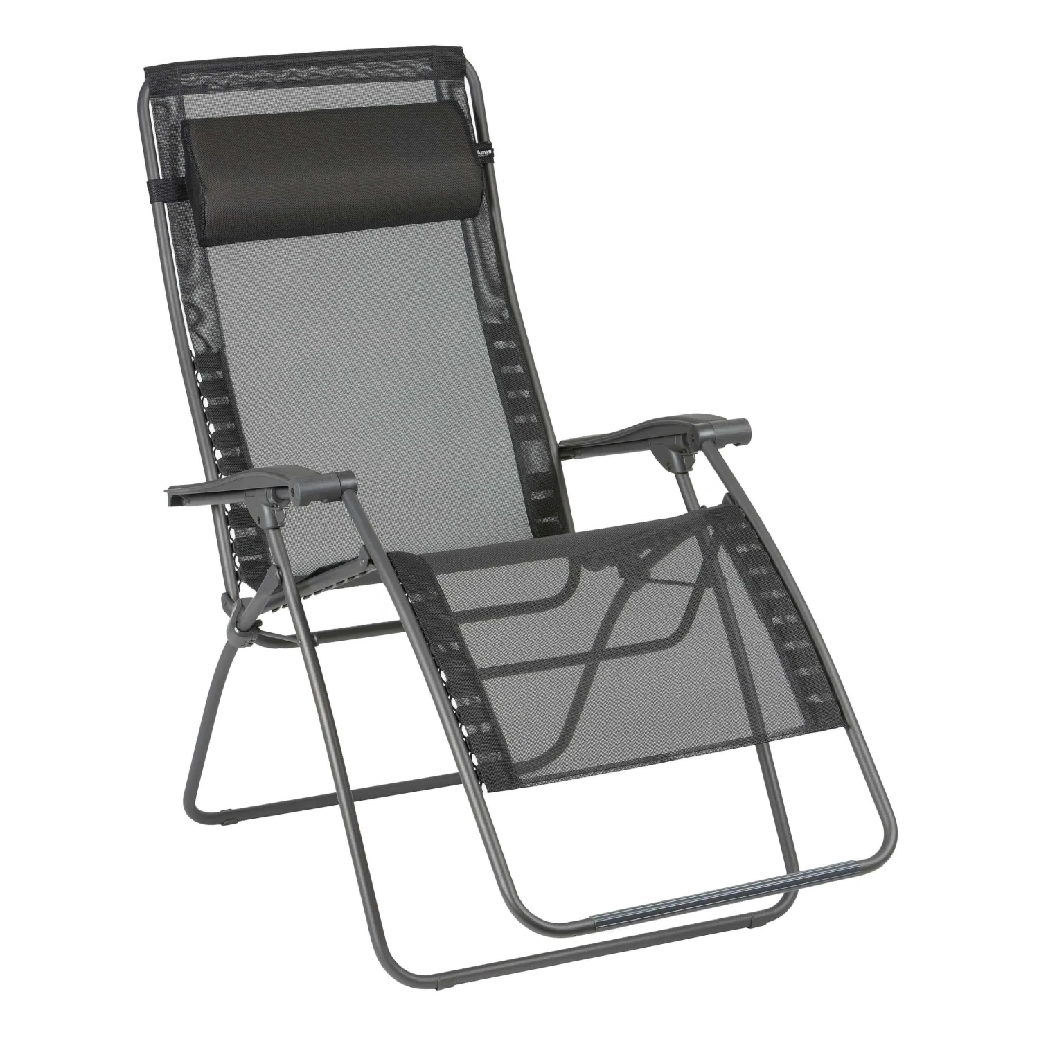 Lafuma RSXA Clip XL Batyline Iso Relaxstoel Black 1 Lafuma RSXA Clip XL Batyline Iso Relaxstoel Black