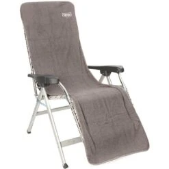 Crespo Badstof Hoes L Relaxstoel Grijs