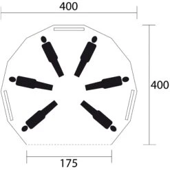 De WitSherpa 400 Groepstent Inclusief Binnentent 5 De WitSherpa 400 Groepstent Inclusief Binnentent -Buiten Kamperen Winkel 124801 000 03