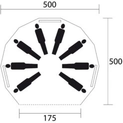 De WitSherpa 500 Groepstent Inclusief Binnentent 5 De WitSherpa 500 Groepstent Inclusief Binnentent -Buiten Kamperen Winkel 124802 000 03
