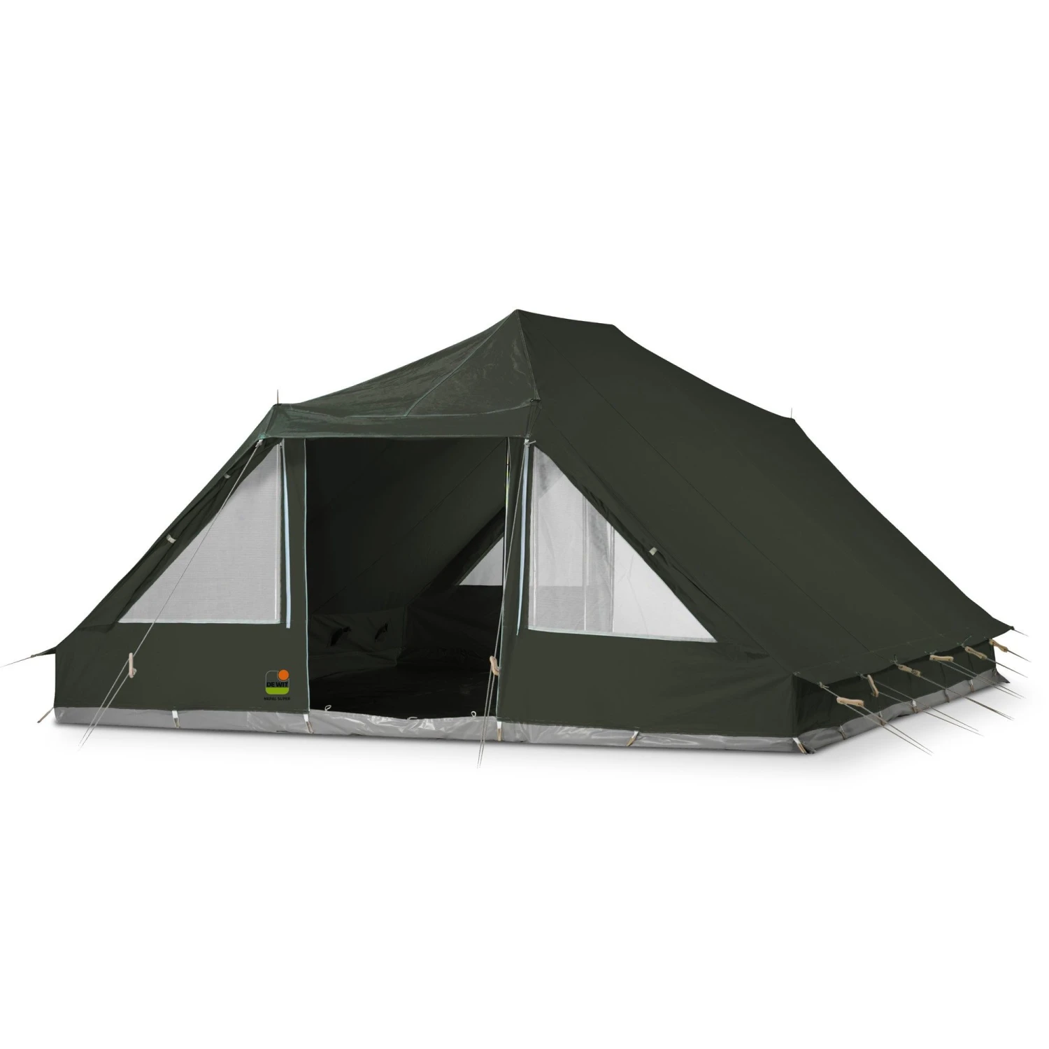 De WitNepal Super Groepstent Donkergroen 1 De WitNepal Super Groepstent Donkergroen