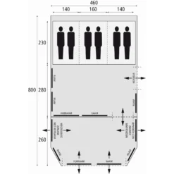 Bardani Royal Prestige 460 RSC Tunneltent -Buiten Kamperen Winkel 125580 000 10 1 scaled