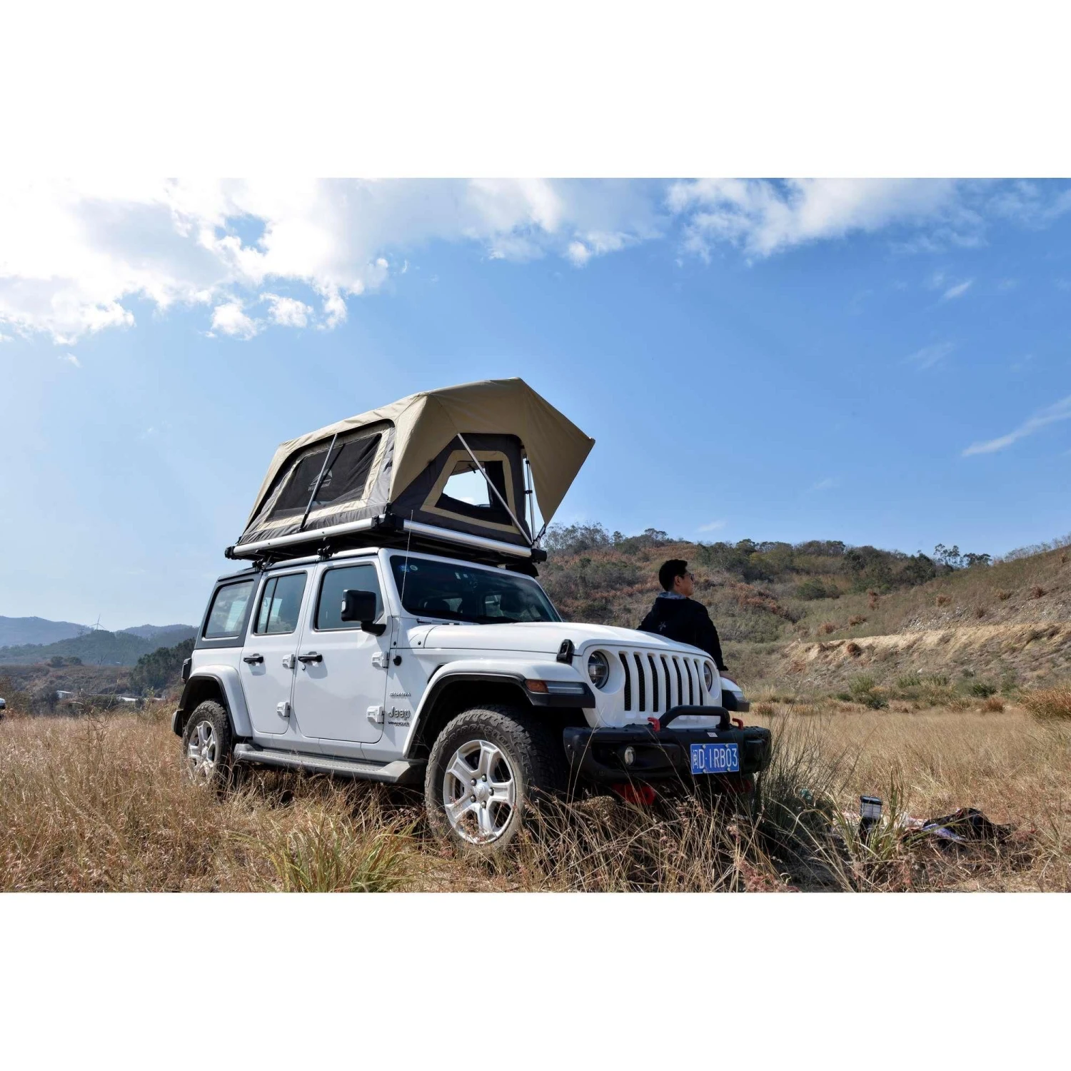 Wild LandNormandy Large Daktent Beige 2 Wild LandNormandy Large Daktent Beige - Afbeelding 2