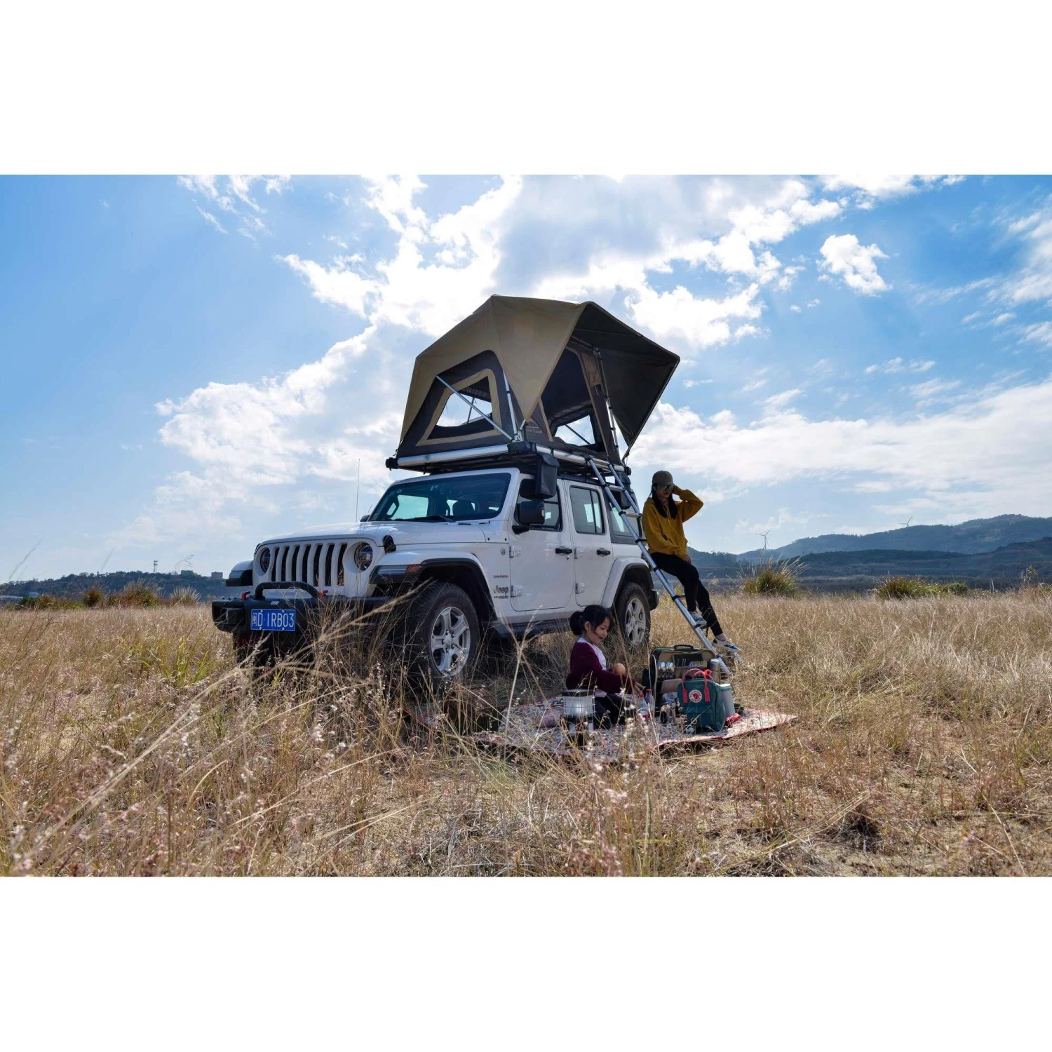 Wild LandNormandy Large Daktent Beige 3 Wild LandNormandy Large Daktent Beige - Afbeelding 3