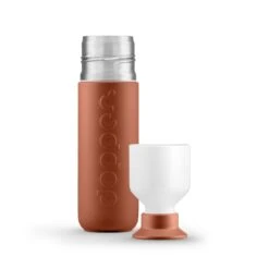 Dopper Insulated Drinkfles 350 Ml Terracotta Tide -Buiten Kamperen Winkel 138205 470 03