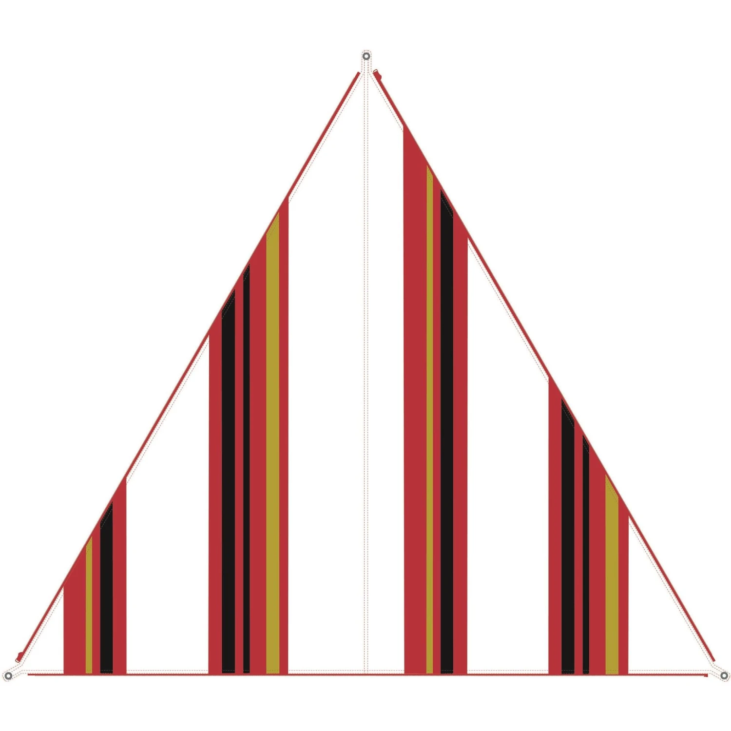 High PeakCanvas Allover Set Oriental Tarp 250 X 250 X 250 Stripe White 1 High PeakCanvas Allover Set Oriental Tarp 250 X 250 X 250 Stripe White