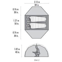 MSR Elixir 2 Lichtgewicht Koepeltent 5 MSR Elixir 2 Lichtgewicht Koepeltent -Buiten Kamperen Winkel 139729 300 03 2
