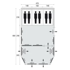 Bardani Royal Prestige 470 Air RSC Opblaasbare Tent 2023 -Buiten Kamperen Winkel 139909 000 10 scaled