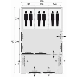 Bardani Airspace 470 TC Opblaasbare Tent 2023 -Buiten Kamperen Winkel 139912 000 06 scaled