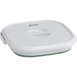 Outwell Collaps Opvouwbare Emmer Vierkant Met Deksel 9 Liter Shadow Green -Buiten Kamperen Winkel 144338 300 03